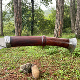 26‑Inch Hand‑Forged Shivapuri Sword | Decorative Heritage Collectible - FWOSI