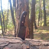 4 Inch Pocket Machete Knife | Hand Forged Mini Machete for Versatile Outdoor Use - FWOSI