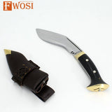 6 Inch Nepalese Khukuri Handmade Khukuri (Kukri) Knife | Kukri Machete | | Gurkha Knife | Tactical Knife | Gift for Collector - FWOSI