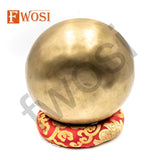 6 Inch Tibetan Singing Bowl Mallet | Antique Meditation Ring Sound Bowl | Copper Bowl | Offering Bowl | Mindfulness Gift | Stress Relief - FWOSI