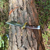 7-Inch Handmade Cleaver Knife - Premium Carbon Steel Collectible Gift - FWOSI
