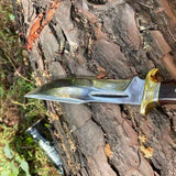 7-Inch Handmade Cleaver Knife - Premium Carbon Steel Collectible Gift - FWOSI