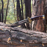 7-Inch Handmade Cleaver Knife - Premium Carbon Steel Collectible Gift - FWOSI