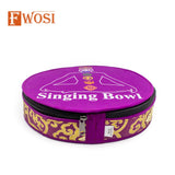 7 Tibetan Singing Bowl Meditation Set with Carry Case, Mallet & Cushion | Antique Yoga Chakra Healing Sound Bowl | Meditation Bowl - FWOSI
