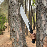 Carbon Steel Hunting Knife | 15 Inch Durable Outdoor Knife - FWOSI