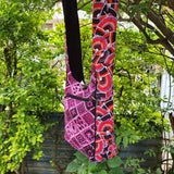 Fwosi Handmade Cotton Shoulder Bag - Gheri Stripe Design - FWOSI