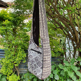 Fwosi Handmade Cotton Shoulder Bag - Screen Printed Design - FWOSI
