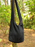 Fwosi Handmade Elephant Print Cotton Shoulder Bag - Unique Eco-Friendly Accessory - FWOSI