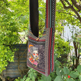 Fwosi Himalayan Screen Art Print Crossbody Bag - Stylish Cotton Accessory - FWOSI