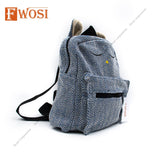 Fwosi Travel Cotton Backpacks with 2 Mini Handbags - Stylish and Versatile Travel Companion - FWOSI