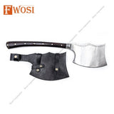 Hand-Forged Viking Axe | Traditional Collectible | Handmade with 5160 Leaf Spring Steel - FWOSI