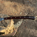 Hand-Forged Wooden Handle Axe - Traditional Artisan Collectible Decorative Viking-Style Axe - FWOSI