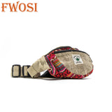 Hemp Fanny Pack - Eco-Friendly Hemp Hippie Fanny Pack for Trendy Adventures - FWOSI