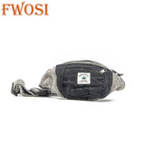 Hemp Fanny Pack Sling Bag for Eco-Friendly Style and Convenience - FWOSI