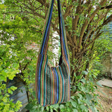 Hemp Leaf Crossbody Bag - Stylish and Eco-Friendly Fashion Accessory - FWOSI