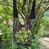 Hemp Leaf Crossbody Bag - Stylish and Eco-Friendly Fashion Accessory - FWOSI