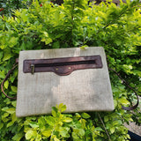 Hemp Leather Passport Bag - Eco-Friendly Travel Accessory - FWOSI