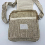 Hemp Messenger Bag for Stylish and Eco-Friendly Carrying - FWOSI