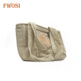 Hemp Shoulder Bag - Eco-Friendly Large Tote for Everyday Use - FWOSI