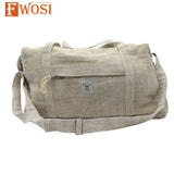 Hemp Shoulder Bag - Stylish and Eco-Friendly Duffel for Every Adventure - FWOSI