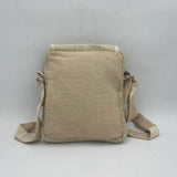 Hemp Shoulder Bag with 3 Compartments for Versatile Style - FWOSI