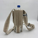 Hemp Water Bottle Carrier Bag for Eco-Friendly Hydration - FWOSI