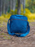 Himalayan Blue Hemp Crossbody Bag - Handmade Shoulder Bag - FWOSI