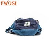 Hemp Travel Fanny Pack Sling Bag - FWOSI