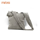 Organic Hemp Shoulder Bag - FWOSI