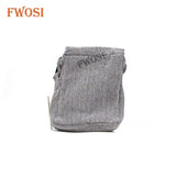 Grey Hemp Side Shoulder Bag -FWOSI