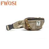 Hemp Hippie Fanny Pack Travel Bag - FWOSI