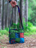 Cotton Patchwork Shoulder Bag -FWOSI