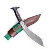 Authentic Gurkha Khukuri Knife | 10 Inches Blade Iraqui Hand-forged Knife - Cleaver Butcher Kukri Knife - Handmade in Nepal - FWOSI