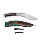 Custom Survival Gurkha Khukuri | 11 Inches Blade Afghan Hand-forged Knife - Hunting Camping Kukri Knife - Handmade in Nepal - FWOSI