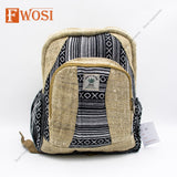 Hemp Travel Backpack Everyday Bag