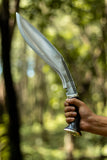 Handmade Authentic Farmer Using Bushcraft Kukri |  14" Full Tang Survival Knife | Military Tactical Havildar Kukri Knife - FWOSI