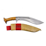 Handmade Custom Gurkha Khukuri | 13 Inches Blade Iraqui Rust Free Farmer Using Kukri - Outdoor Plant cutting Camping Hunting Knife - FWOSI