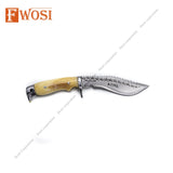 Hand Forged Kukri Knife | 5 Inch Eagle Dragon Khukuri Blade - Rust Free Hunting Survival Tactical Knife - FWOSI