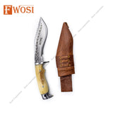 Hand Forged Kukri Knife | 5 Inch Eagle Dragon Khukuri Blade - Rust Free Hunting Survival Tactical Knife - FWOSI