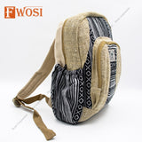 Hemp Travel Backpack Everyday Bag-FWOSI