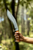 Custom Hand made Kukri Knife | 10 Inches Blade Iraqui Combat Khukuri Knife - Outdoor Hunting Camping Tactical Knife - FWOSI