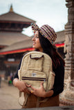 Unisex Hemp Backpack Everyday Bag