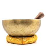 9 Inch Tibetan Singing Bowl Mallet | Antique Meditation Ring Sound Bowl | Copper Bowl | Offering Bowl | Mindfulness Gift | Stress Relief