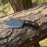 4 Inch Small Pocket Machete knife | Hand forged Fixed blade | Hunting kukri knife | Ready to use blade | Christmas Gift - Fwosi Corporation - FWOSI