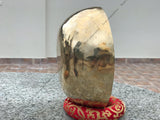 12 Inch Antique Tibetan Singing Bowl with Mallet & Cushion