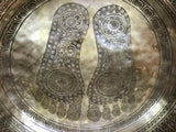 21 Inch Antique Tibetan Singing Bowl with Mallet | Meditation Bowl | Chakra Bowl | Yoga Singing Bowl | Mental Health Gift | Self-Care Gift - FWOSI