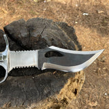 Custom Hand Forged Hunting Knives, 10 Inch Fixed blade Survival knife, Ready to use Razor sharp blade, Truck Leaf spring, Hunting knives - FWOSI