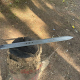 20 Inch Hand forged Master sword, Heavy sword, Master sword, Leaf spring, Razor sharp, Ready to use, Functional Viking Sword - FWOSI