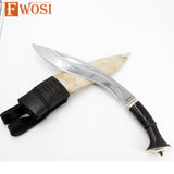 Handmade Khukuri (Kukri) Knife | Kukri Machete | Nepalese Khukuri | Gurkha Knife | Tactical Knife | Gift for Collector - FWOSI