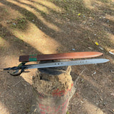 20 Inch Hand forged Master sword, Heavy sword, Master sword, Leaf spring, Razor sharp, Ready to use, Functional Viking Sword - FWOSI